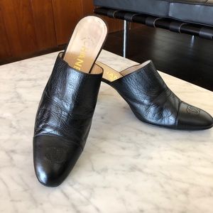Authentic Chanel mules